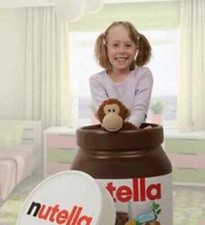 Nutella pouf contenitore usato  Sant Angelo Romano