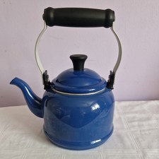 Creuset blue kettle for sale  CHESTERFIELD