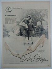 1950s Air Step Pumps Heels Brown Shoe Co. Anúncio impresso vintage colorido mãe filha, usado comprar usado  Enviando para Brazil