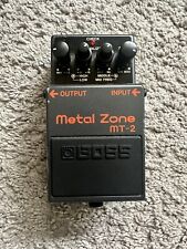 Usado, Pedal de distorção Boss MT-2 zona metálica comprar usado  Enviando para Brazil
