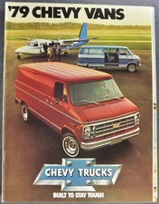 Usado, 1979 Chevrolet Van Truck Brochure Sportvan Caravan Beauville Nomad Original 79 comprar usado  Enviando para Brazil