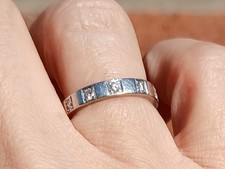 3mm flat platinum for sale  MANCHESTER