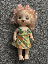 Boneca Hasbro Baby Alive boneca loira com vestido abacaxi tropical 2018 12"" comprar usado  Enviando para Brazil