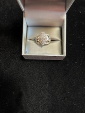 Diamond cluster ring for sale  Hobbs