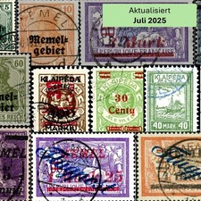 Memel Gestempelt Used Canceled Breifmarken Michel 1 - 229  Auswahl comprar usado  Enviando para Brazil