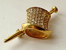 Broche vintage chapeau d'occasion  Paris XV
