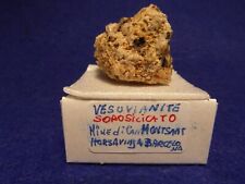 Minerale vesuvianite miniera usato  Napoli