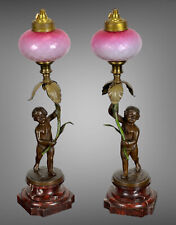 Paire lampe bronze d'occasion  Claye-Souilly