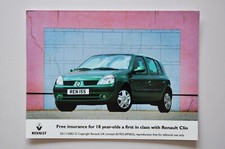 Usado, Foto de imprensa de carro - 2002 Renault Clio - Verde - Vista frontal / lateral comprar usado  Enviando para Brazil