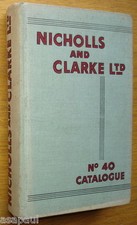 Nicholls clarke ltd. for sale  MANCHESTER