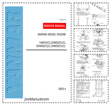 Yanmar GM Instrukcja serwisowa silnika PDF na sprzedaż  PL
