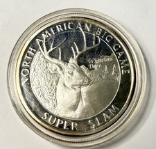 Usado, Taco de caça norte-americano redondo prata 1 oz .999 - Big Game Super Slam comprar usado Usado, Taco de caça norte-americano redondo prata 1 oz .999 - Big Game Super Slam comprar usado  Enviando para Brazil