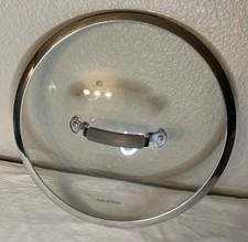 Tampa de panela Epicurious vidro e aço inoxidável 12” aro interno 11,5” comprar usado  Enviando para Brazil