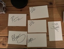 Wwe signed index for sale  WAKEFIELD