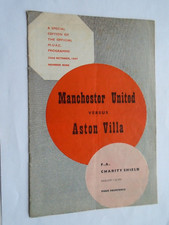 Manchester united aston for sale  KILWINNING