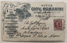 Cartolina pubblicitaria alfons usato  Roma