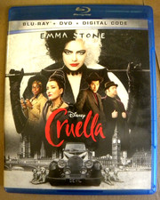 Disney 2021 Emma Stone CRUELLA Blu-ray  NM qq comprar usado  Enviando para Brazil