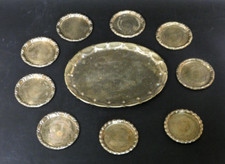 Messing garnitur tablett gebraucht kaufen  Dachau