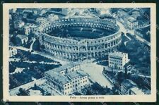 Croazia Croatia Pola Pula Arena veduta Aerea FORO cartolina RT6197 comprar usado  Enviando para Brazil