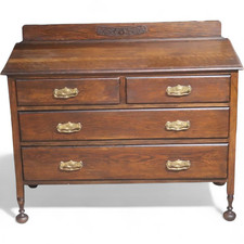 Edwardian antique oak for sale  COVENTRY