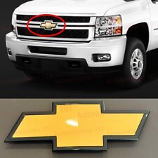 Emblema de gravata borboleta frontal ouro preto ajuste 2011-2014 Silverado 2500HD 3500HD PT 22829420 comprar usado  Enviando para Brazil