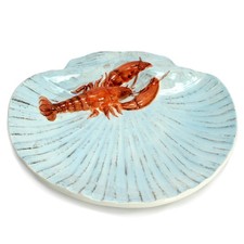 Blue scallop shaped for sale  Tucson