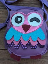 Bolsa coruja feita à mão Lily and Momo para meninas alça ajustável fecho com zíper comprar usado  Enviando para Brazil