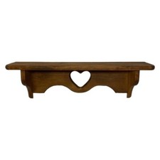 Wooden wall shelf for sale  Waukesha