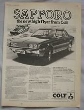 1978 mitsubishi colt for sale  DARWEN