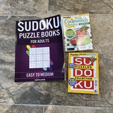 sudoku books for sale  ANDOVER