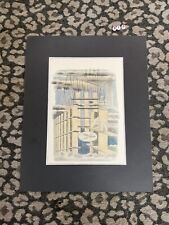 Vintage art print for sale  WALSALL