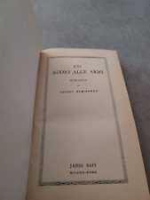 Ernest hemingway addio usato  Roma