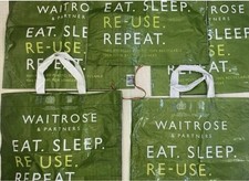 Waitrose large reusable for sale  LONDON