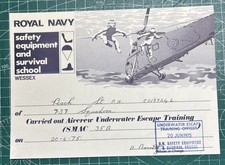 Royal navy aircrew for sale  OKEHAMPTON