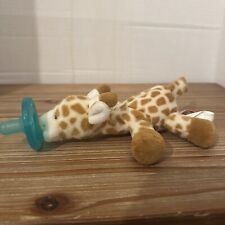 Chupeta de pelúcia girafa Wubbanub Mary Meyer 7” brinquedo de pelúcia animal bebê comprar usado  Enviando para Brazil