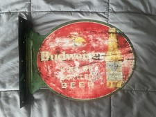 Budweiser vintage flange for sale  Willow Grove