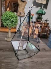 Geometric glass terrarium for sale  Post Falls