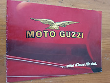 Prospekt moto guzzi gebraucht kaufen  Spraitbach