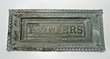 Antique brass letter for sale  ST. AUSTELL