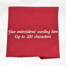 Wine red personalised for sale  CWMBRAN