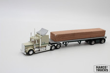Caminhão semi-reboque Herpa Freightliner flatbed “American Forest Products” 1:87 /H comprar usado  Enviando para Brazil