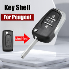 1 peça capa chaveiro de carro modificada para Peugeot 207 307 308 407 3008 5008 807 comprar usado  Enviando para Brazil