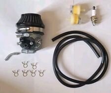Kit de 2 tempos de bicicleta motorizada carb e plugue para 49cc 50cc 66cc 80cc motor bike comprar usado  Enviando para Brazil