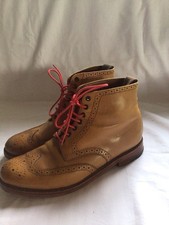 Mens grenson tan for sale  LEEDS