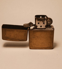 Zippo solid brass for sale  Parkersburg