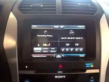 2011-2013 Ford Explorer Informações de Rádio 8" Polegadas Tela de Exibição Fabricante de Equipamento Original Genuíno, usado comprar usado  Enviando para Brazil