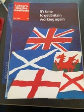 Labour election manifesto for sale  UK