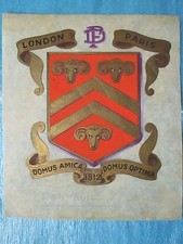 Blason xix peint d'occasion  Châtillon-en-Bazois