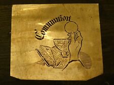 Ancien pochoir cuivre d'occasion  Rupt-sur-Moselle