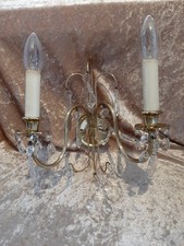 Alte wandlampe kristall gebraucht kaufen  Dortmund